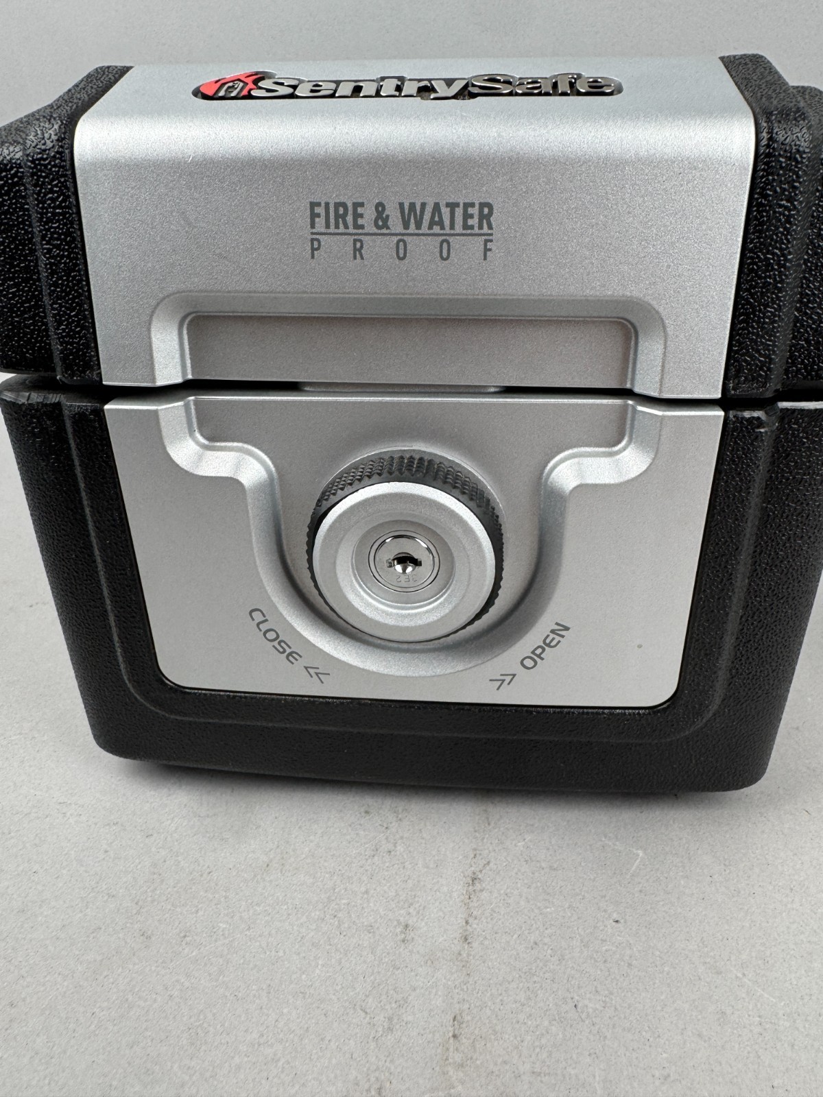 SentrySafe QA0110 Fire-Safe Waterproof CD/DVD Media Storage Box - WITHOUT KEYS