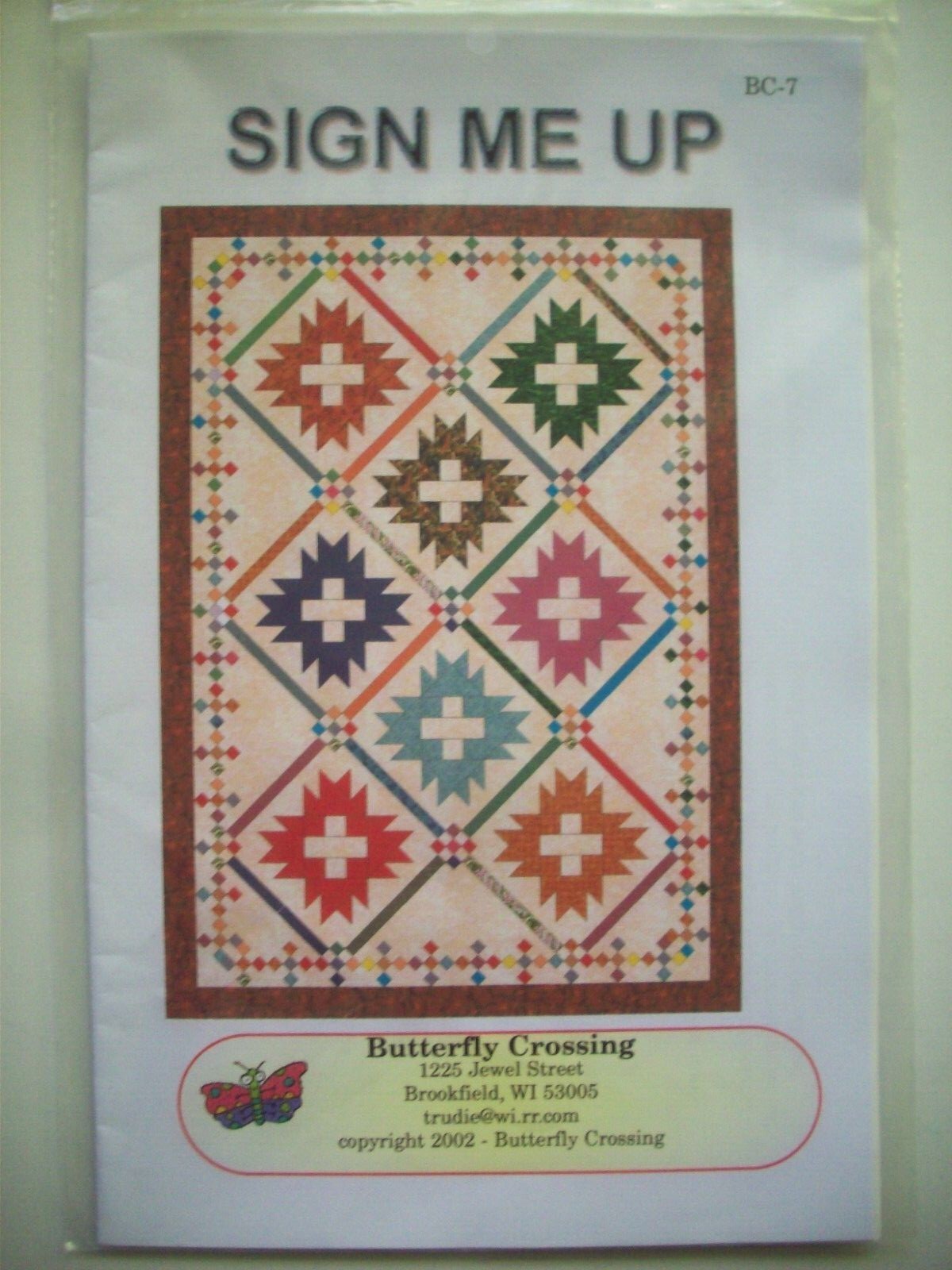 Sign Me Up quilt pattern