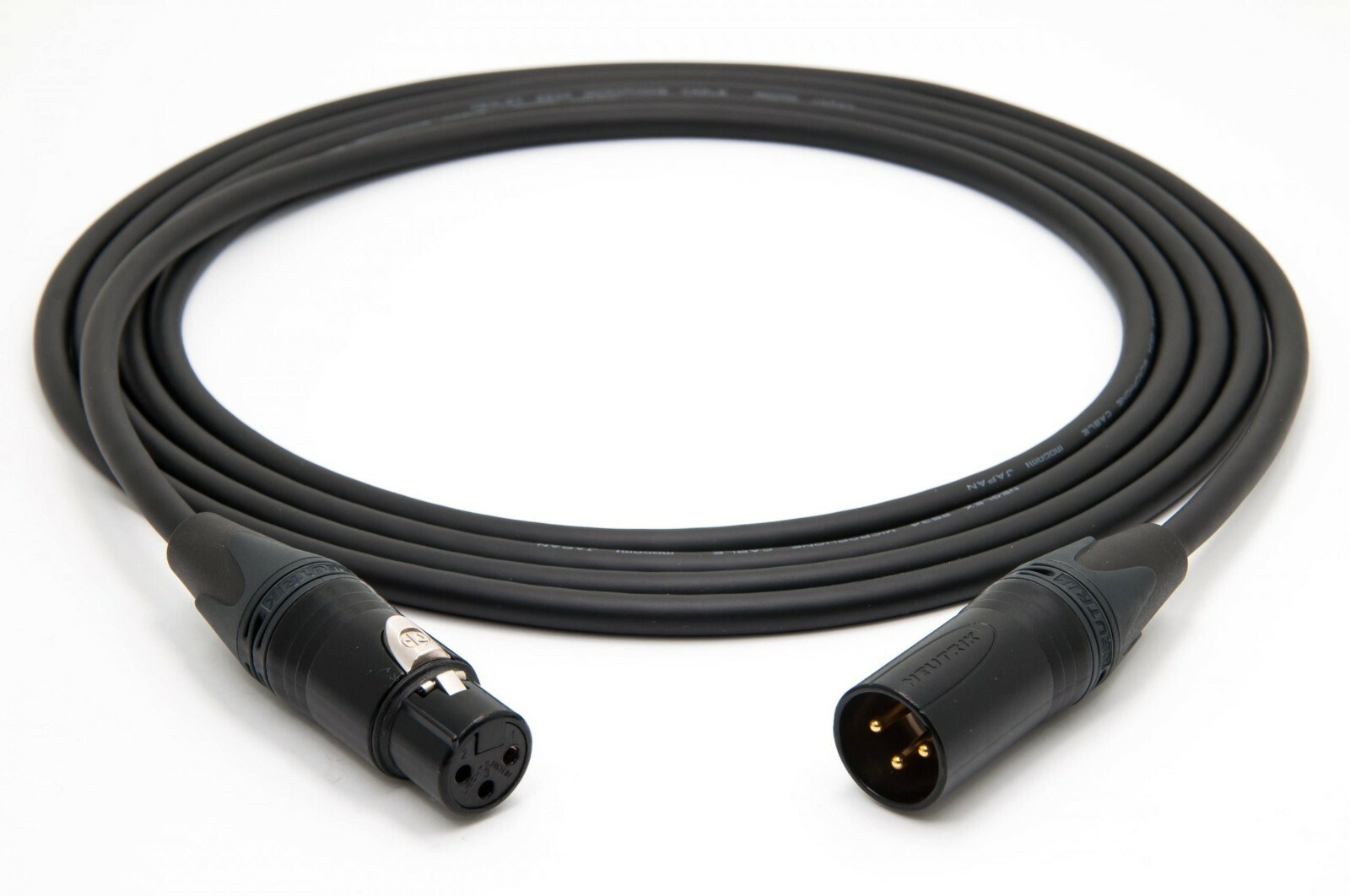 Mogami 2552 Balanced Microphone | Neutrik Gold XLR-Female XLR-Male.