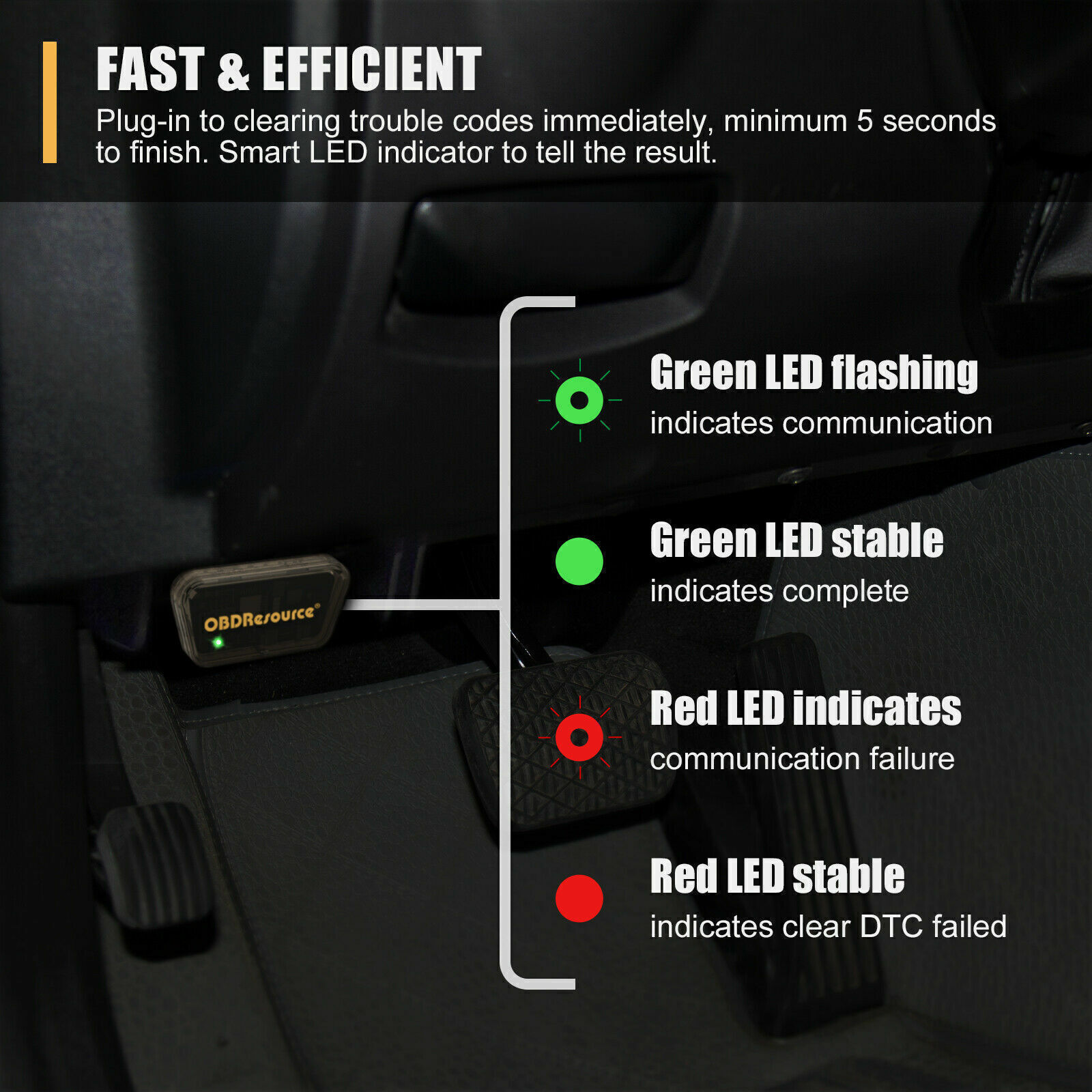 P04 Car OBD2 Automatic DTC Cleaner Erase Code Tool Engine Check Light Turn Off-4