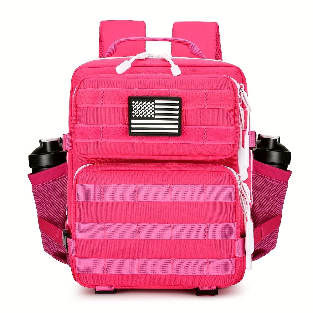 9L Mini backpack, fitness backpack, camping backpack, rose red