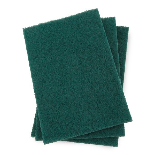 3M Niagara Medium-Duty Scouring Pads, 6" x 9", Green, Pack Of 20 Free Shipping