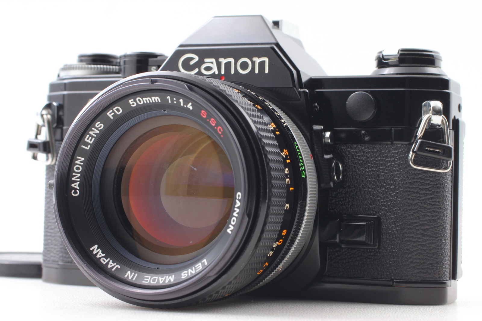 tested [ MINT ] Canon AE-1 Film Camera New FD NFD 50mm f/1.4 From JAPAN