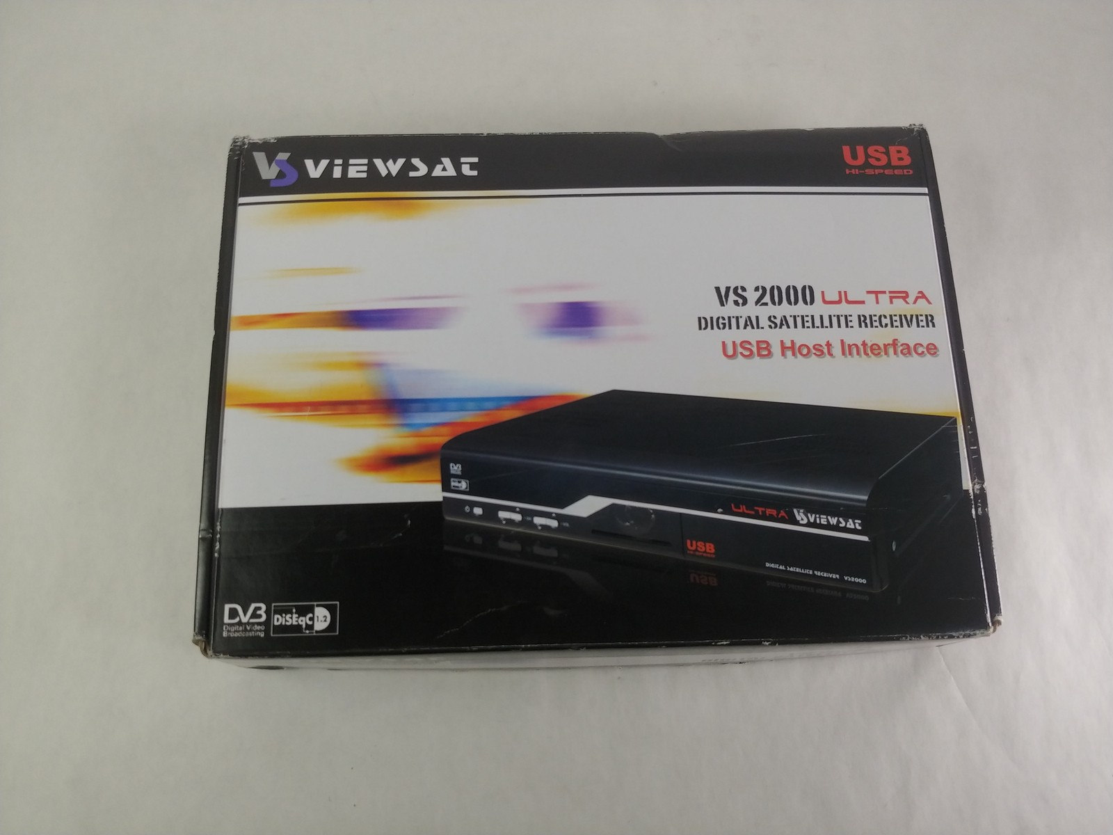 New VIEWSAT VS2000 Ultra Digital Satellite Receiver USB Host Interface
