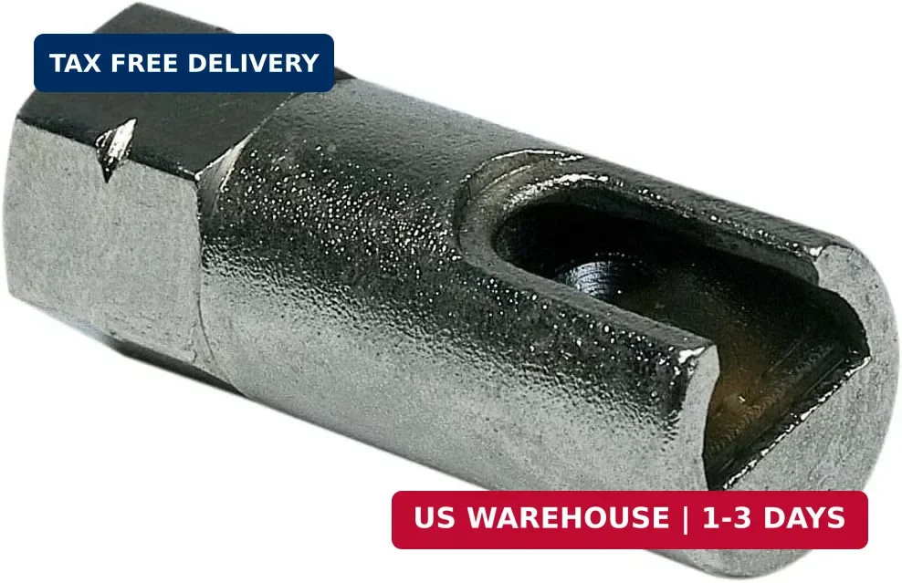 5883 Slotted Right Angle Grease Hose Coupler, Fits Standard 1/8" NPT Hoses, 1.6"