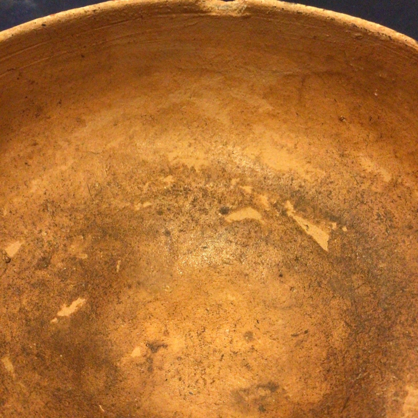 Peruvian Shipibo Handmade Painted Ceramic Bowl with Geometric Designs