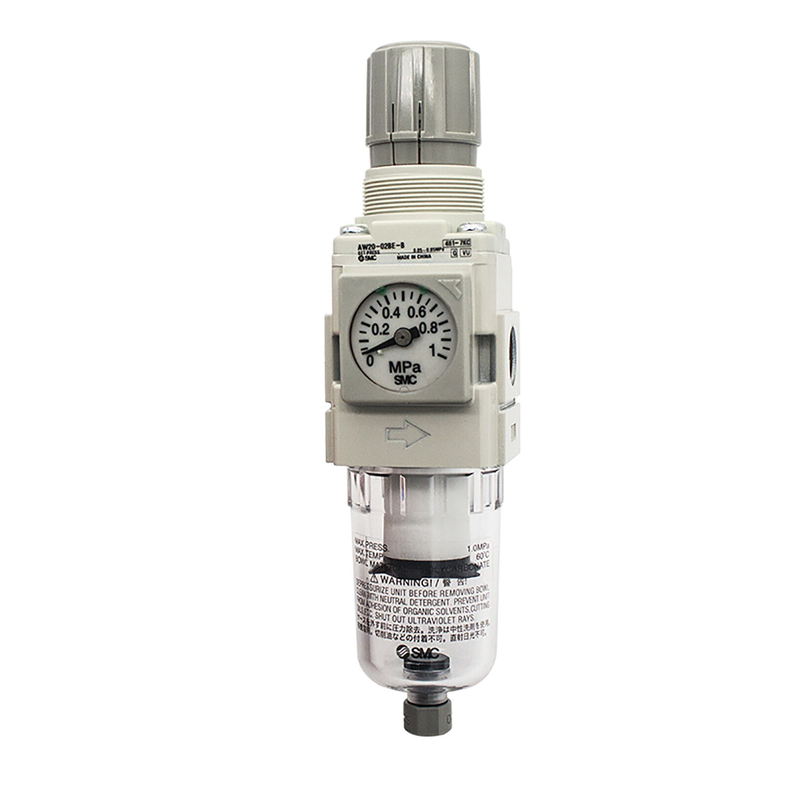 1pcs SMC AW40-04BE-B Filter Regulator New