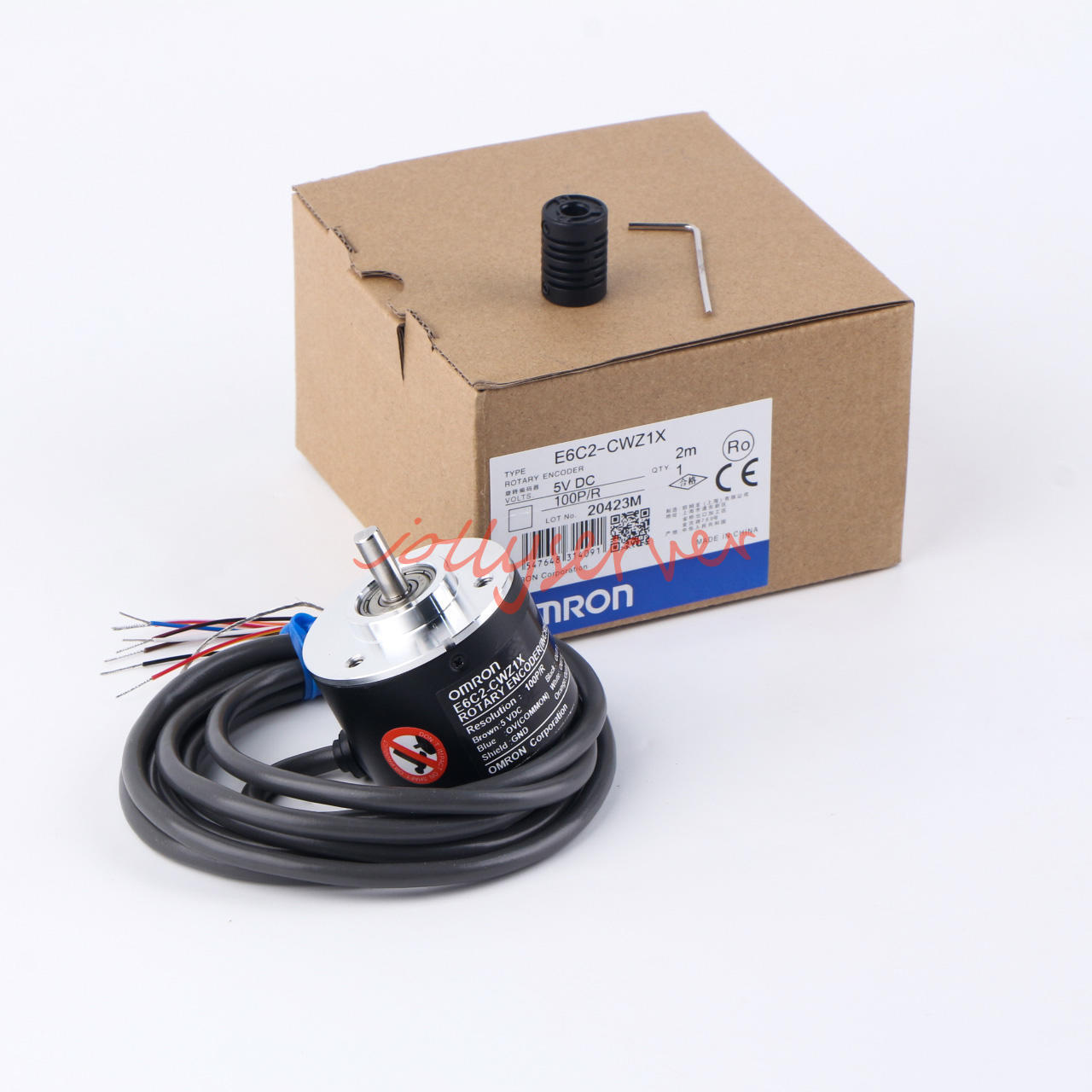 1PC E6c2-cwz1x 100p/R Omron Incremental Rotary Encoder