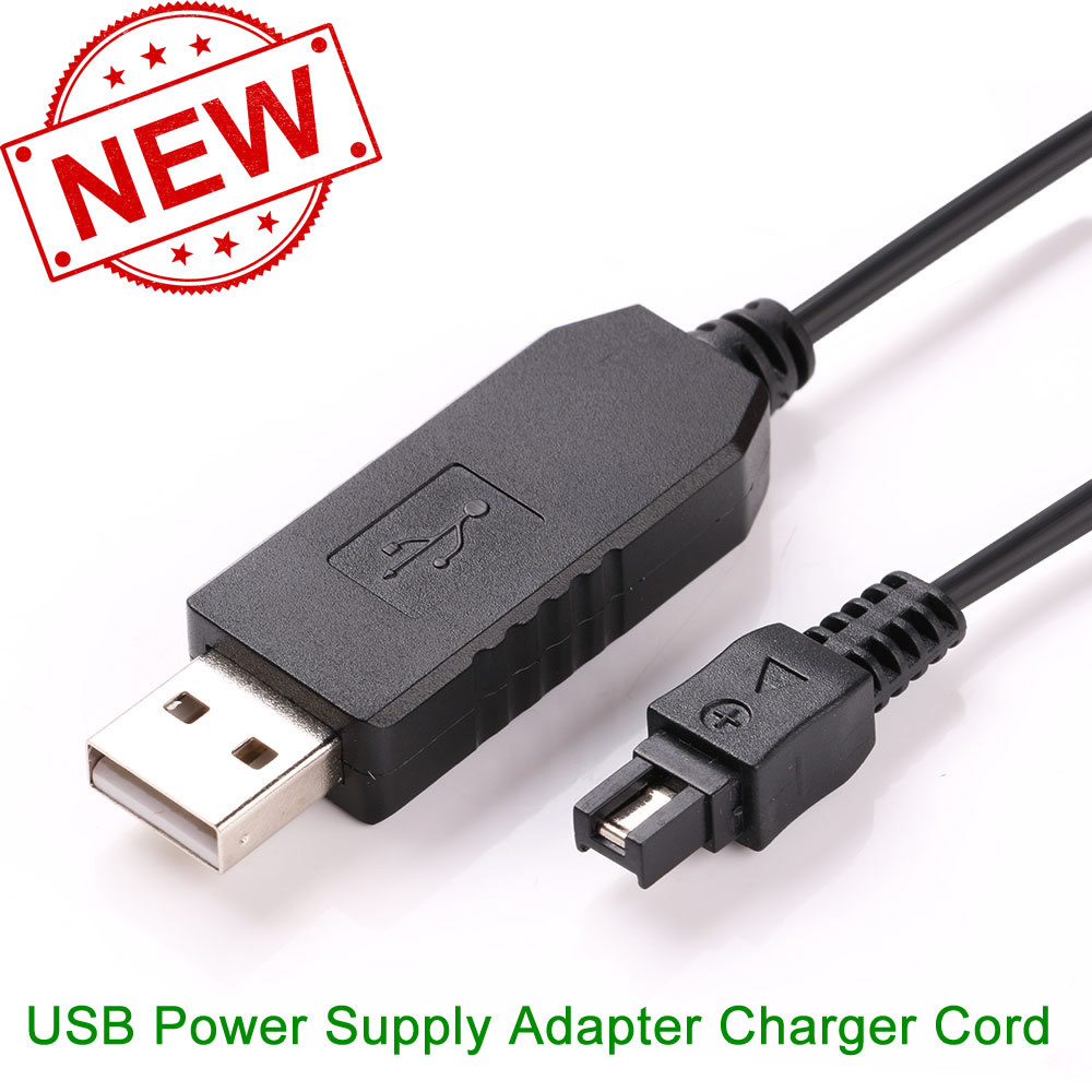 USB Adapter Charger Cord For Sony Handycam Station DCRA-C150 DCRA-C151 DCRA-C152