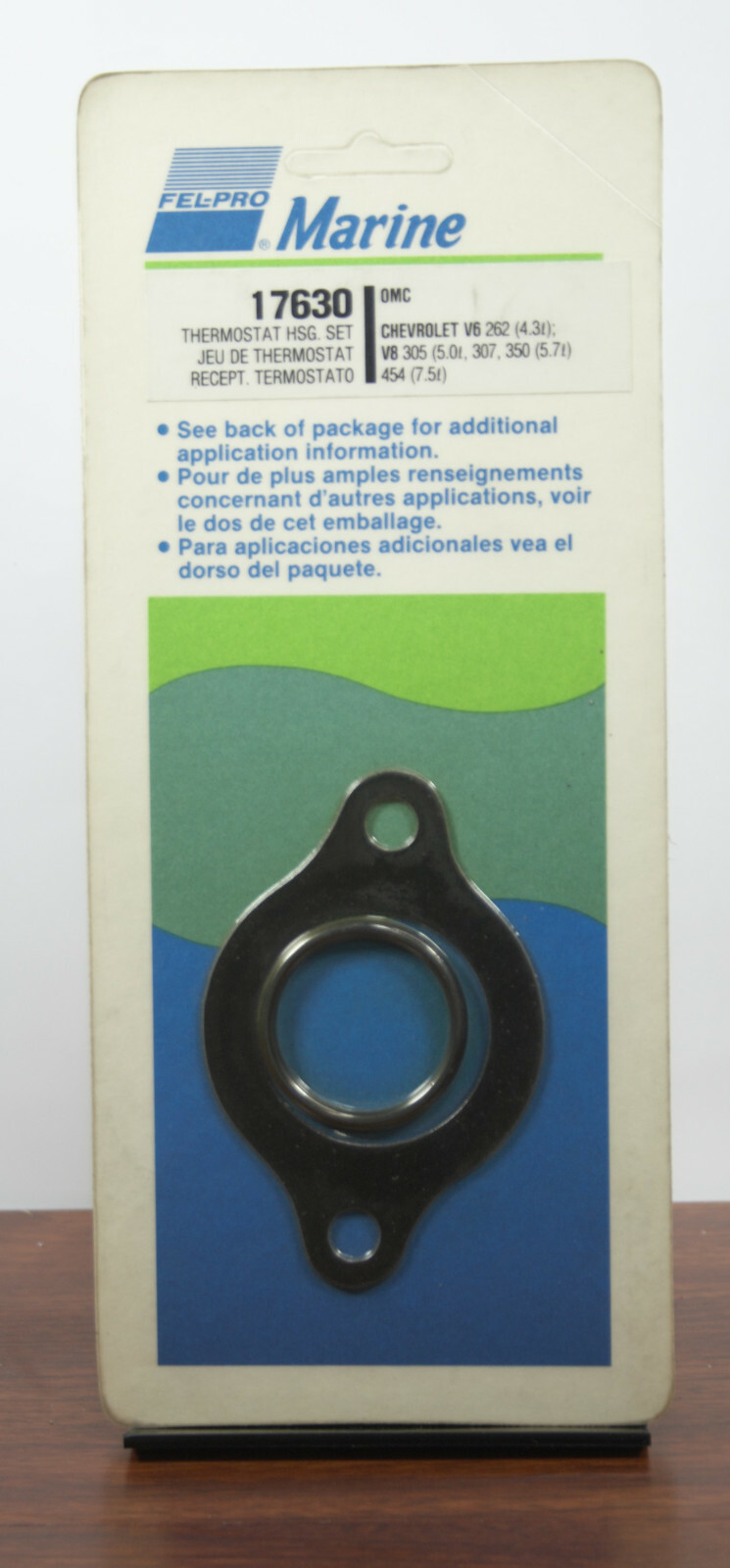 Fel-Pro 17630 Marine Thermostat Housing Gasket Set Chevrolet V6 262 V8 305 350
