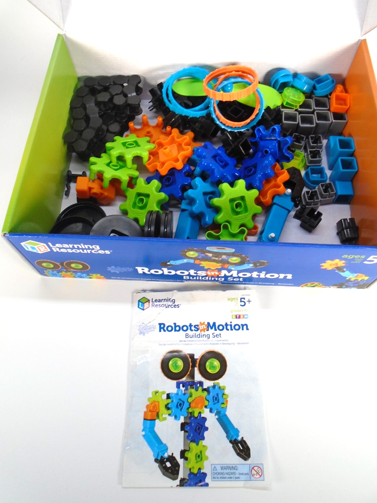 Learning Resources Gears! Robots in Motion Building Set Critical Thinking Skill