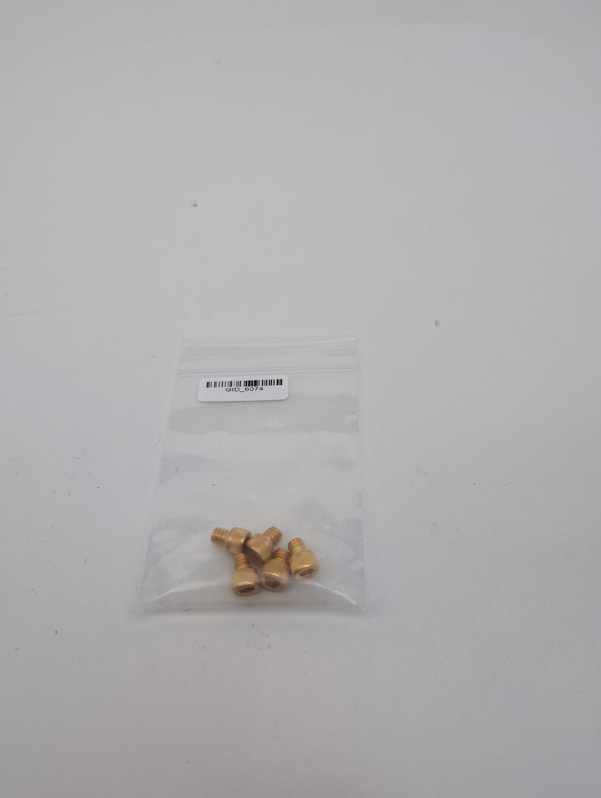AU Plated SS 1/4- 20 x 1/4"  Socket Head Cap Screw