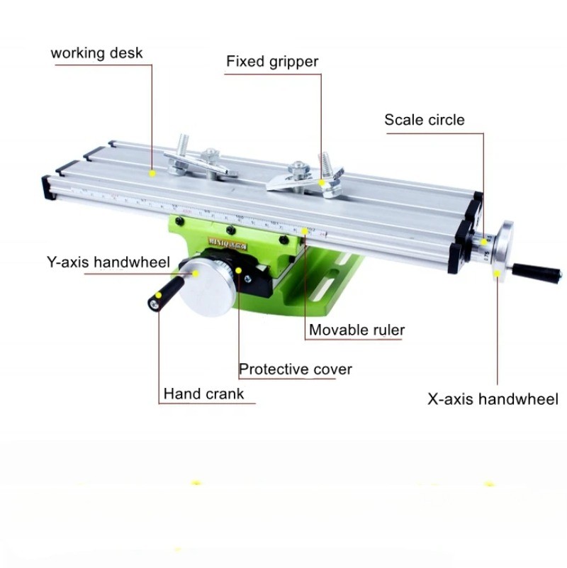 High-precision Multi-functional Workbench Bench Drill Milling Machine Bench Vise