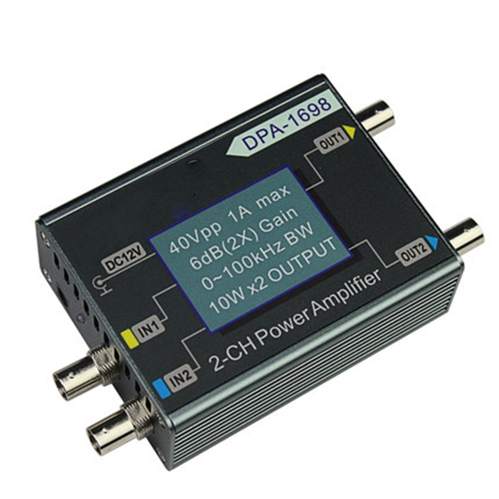 DPA-1698 2CH High Power Function Generator Amplifier 40V for DDS Functional XR