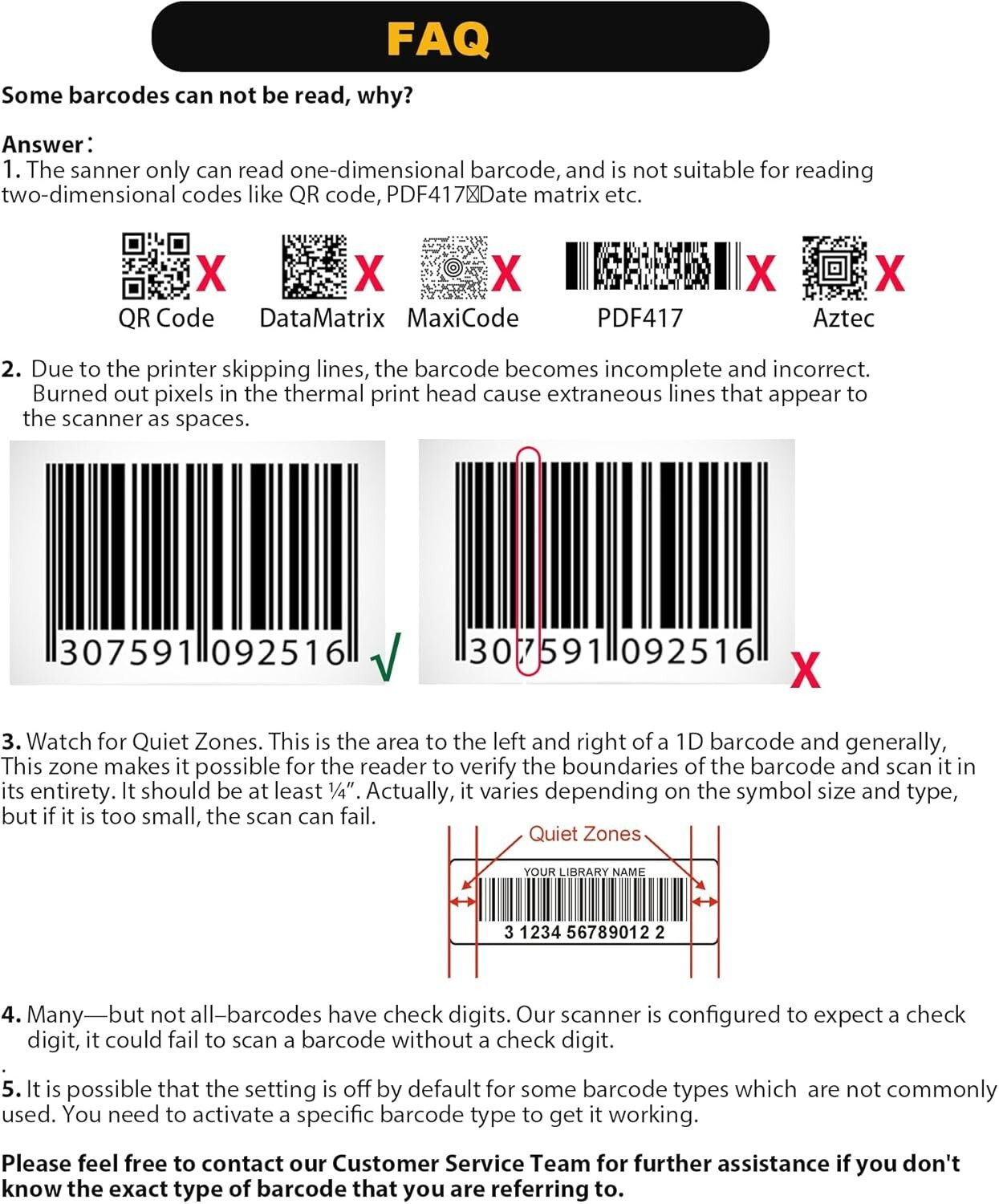 Handheld USB Barcode Scanner Wireless Automatic 1D Bar Code Reader Supermarket