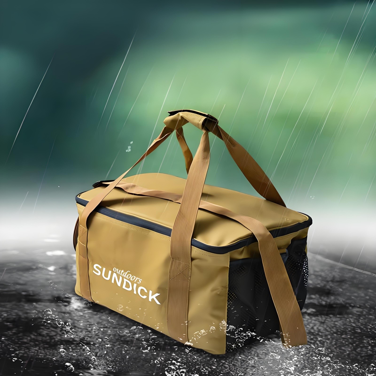 Outdoor Camping Picnic Storage Bag Tote Cookware Oxford Cloth Bag Portable