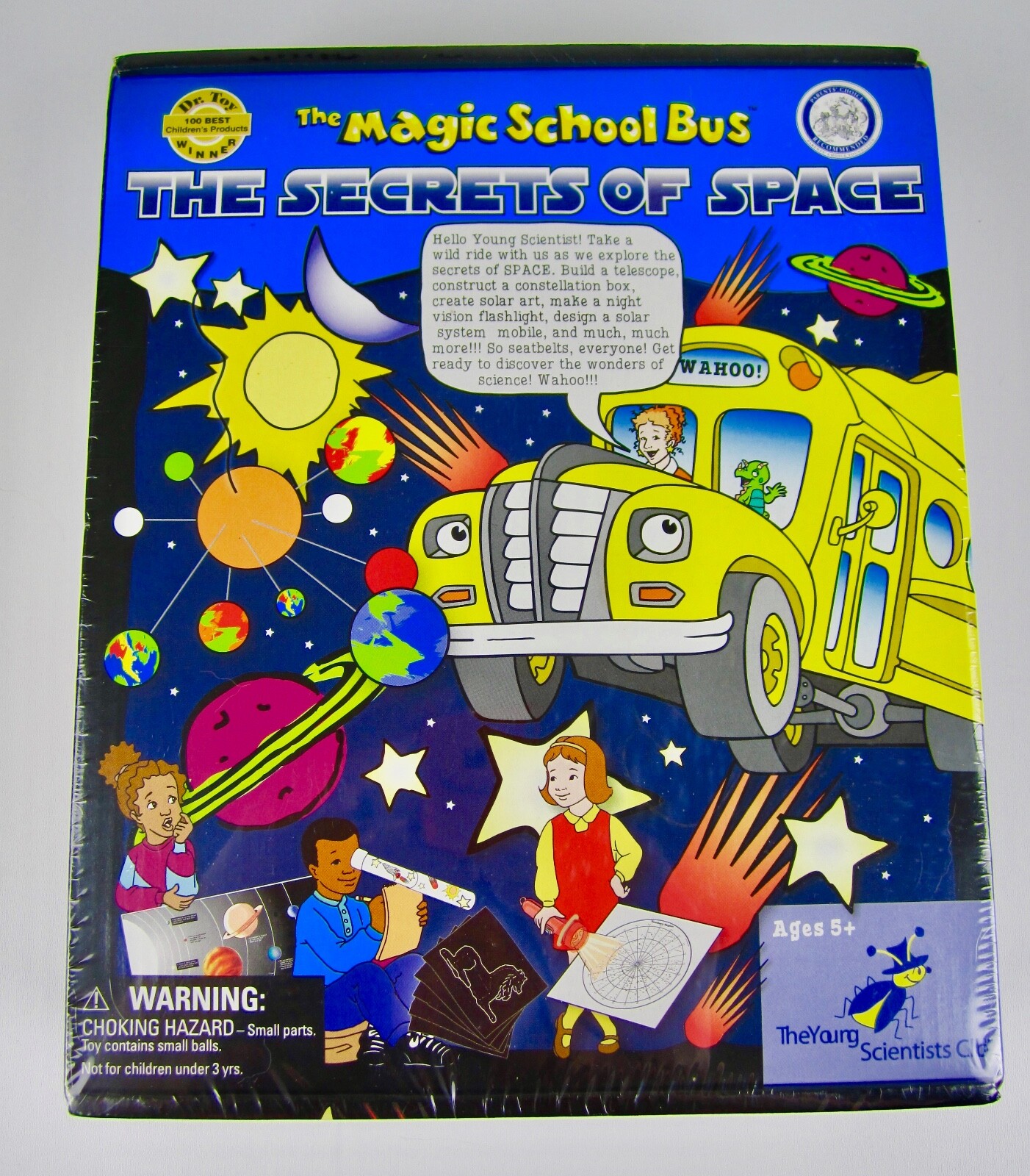 The Magic School Bus- Secrets of Space- Young Scientist Club- Scholastic -Sealed
