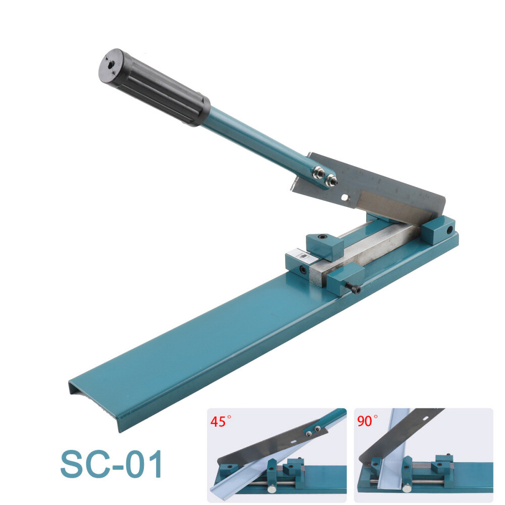 PVC Trunking Cutter Manual Plastic Wiring Duct Angle Adjustable Cutting Machine