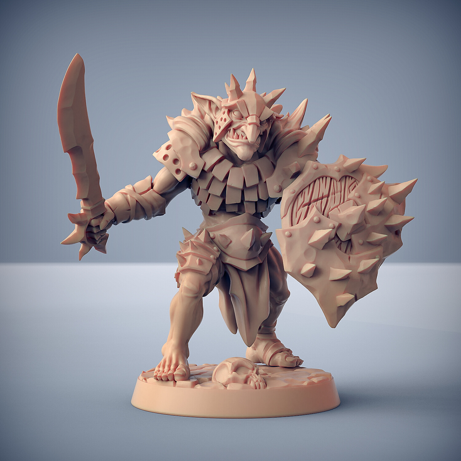Hobgoblin Fighter Warrior Male A2 - Artisan Guild Dungeons and Dragons Miniature