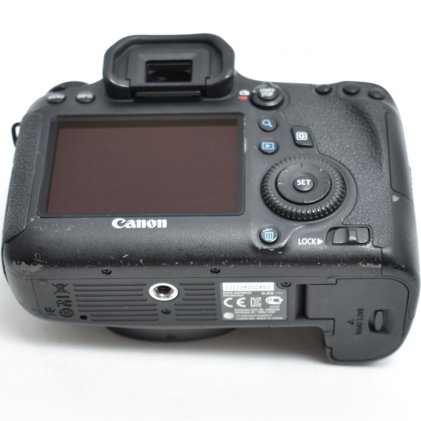 Canon EOS 6D Digital SLR Camera Body Tested Excellent Condition
