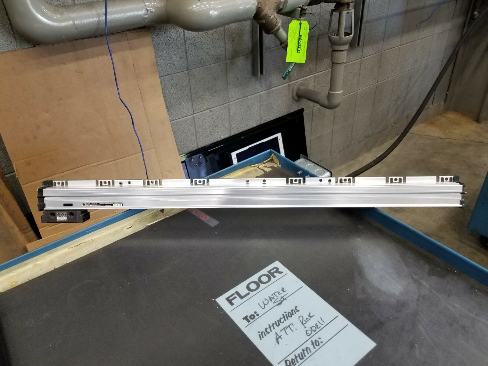 Heidenhain LC 182/20µm ML 740mm, 368 563-06 w/readhead AE LC182/20µm 368 604-02