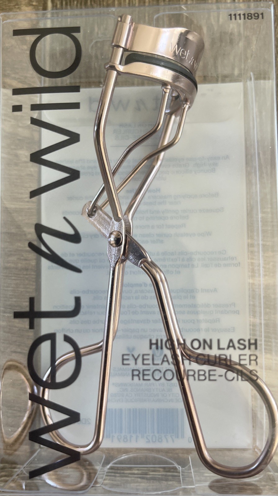 Eyelash Curler Wet N Wild High on Lash Eyelash Curler Brand New in Box