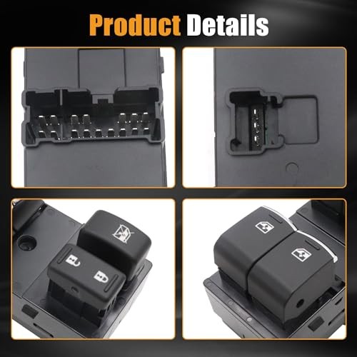 Front Driver Master Window Switch Power 83071SG073 Compatible with Subaru