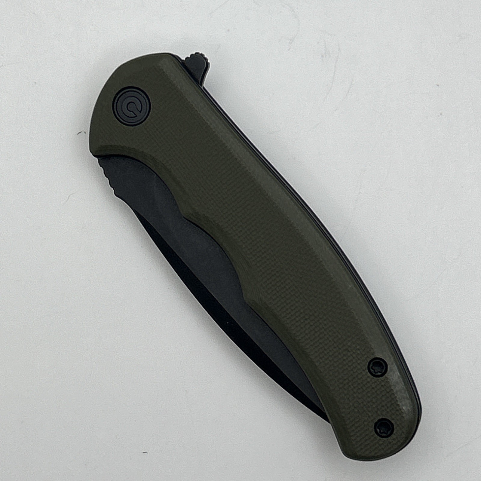 CIVIVI Mini Praxis Folding Knife 2.98" D2 Plain Edge Blade G10 Handle C18026C-1