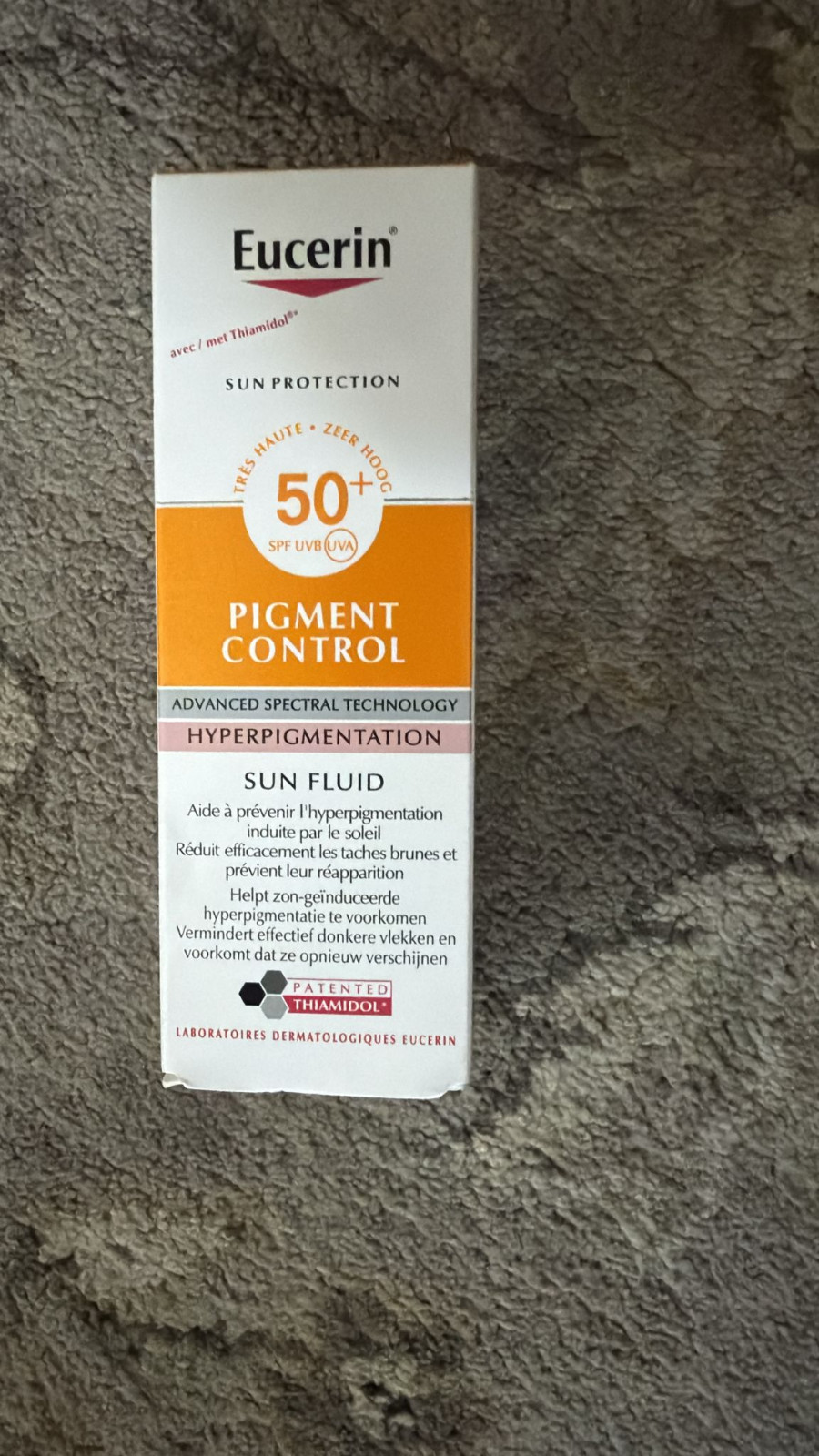 New! Eucerin Sun Fluid Pigment Control SPF50+ 50ml...
