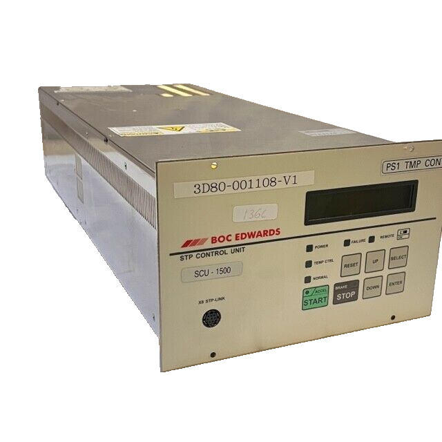 Edwards SCU-1500 STP Control Unit| Turbomolecular Pump Control Unit