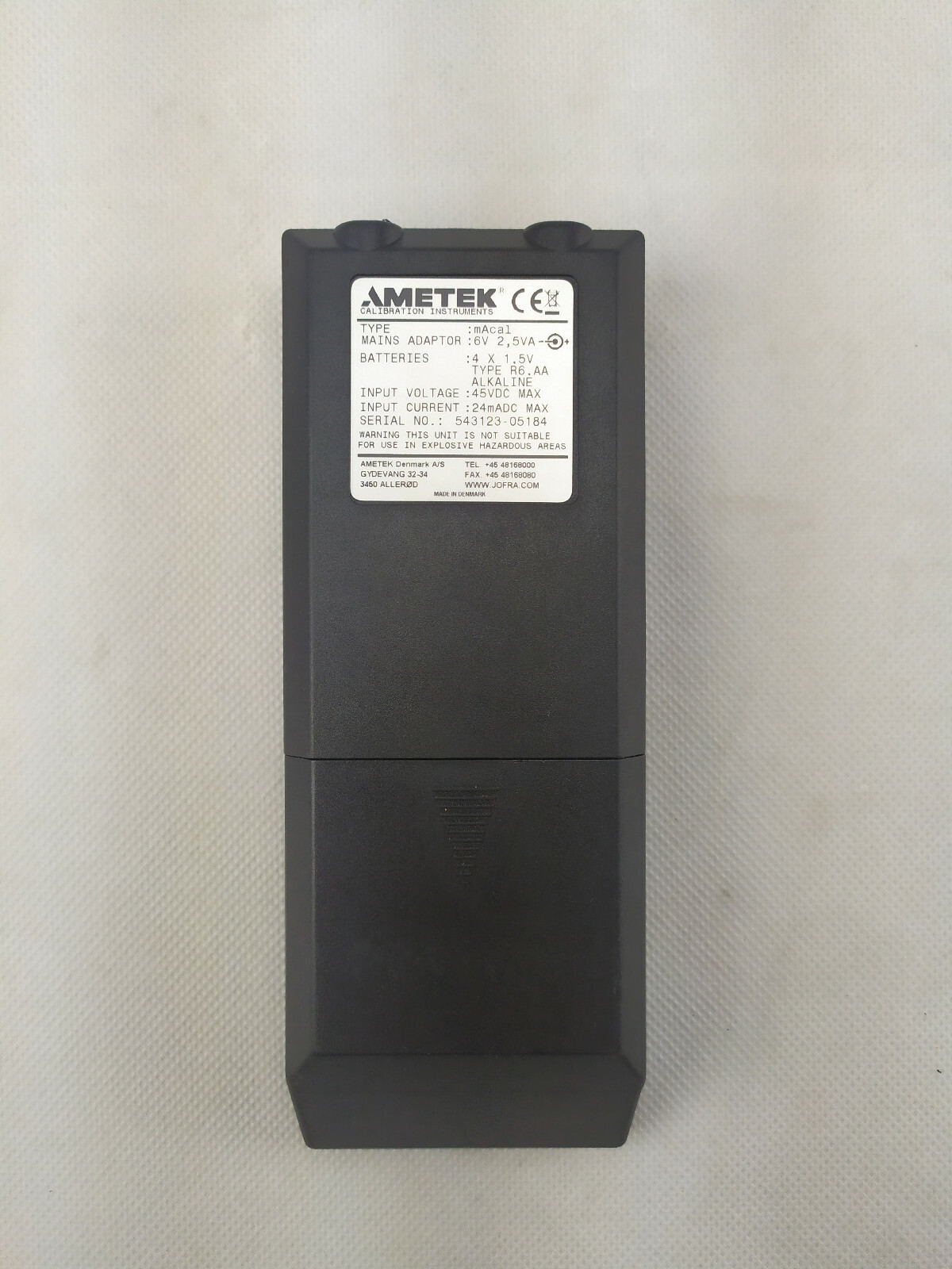 Ametek mAcal Loop Calibrator Jofra