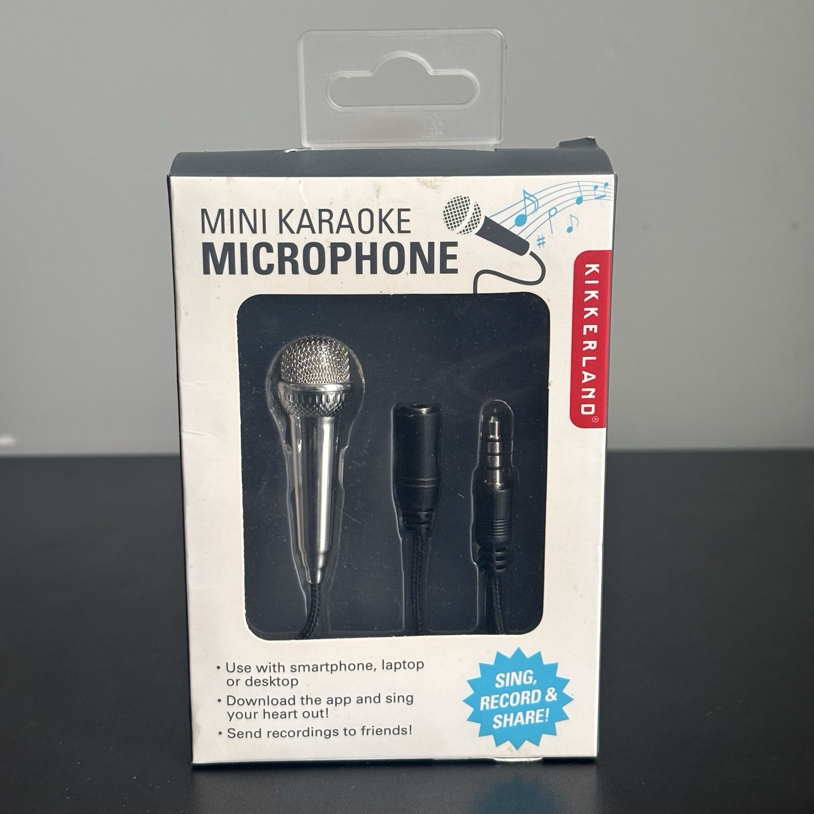 Mini Karaoke Machine USB w/ Smartphone Laptop Desktop Music Recording