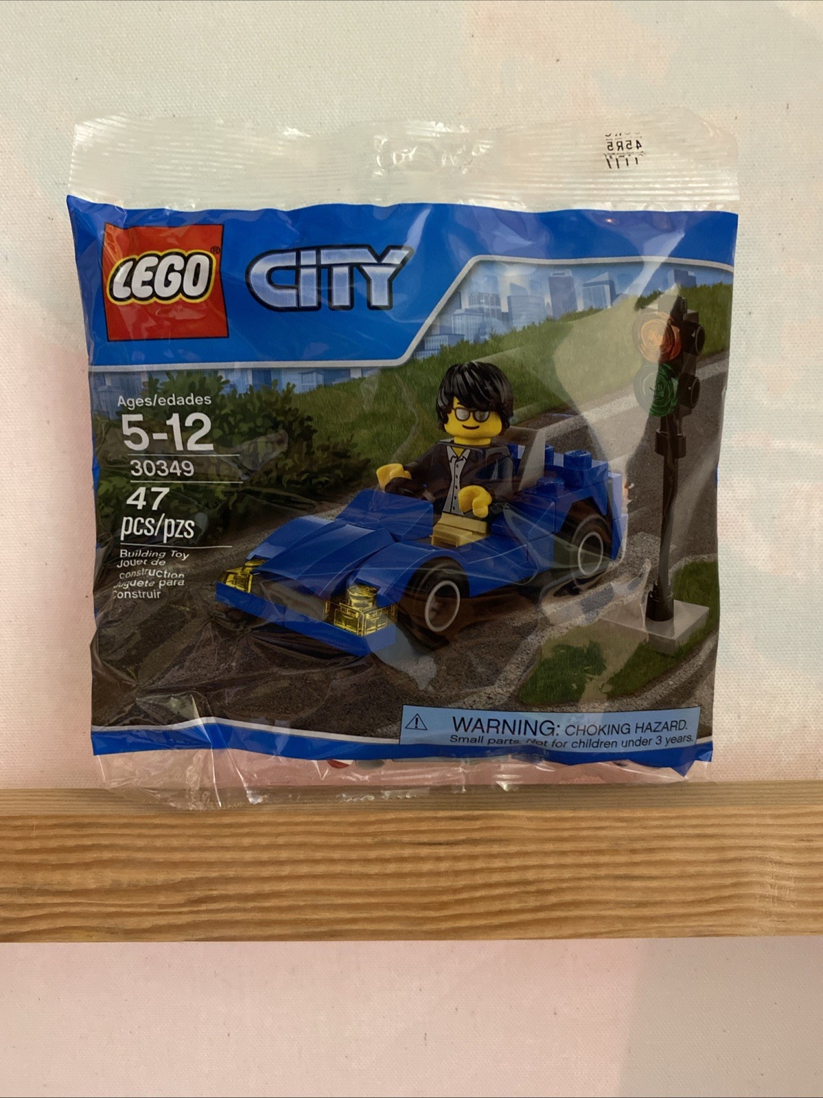 LEGO CITY: Blue Sports Car (30349) 2016 Factory Sealed New