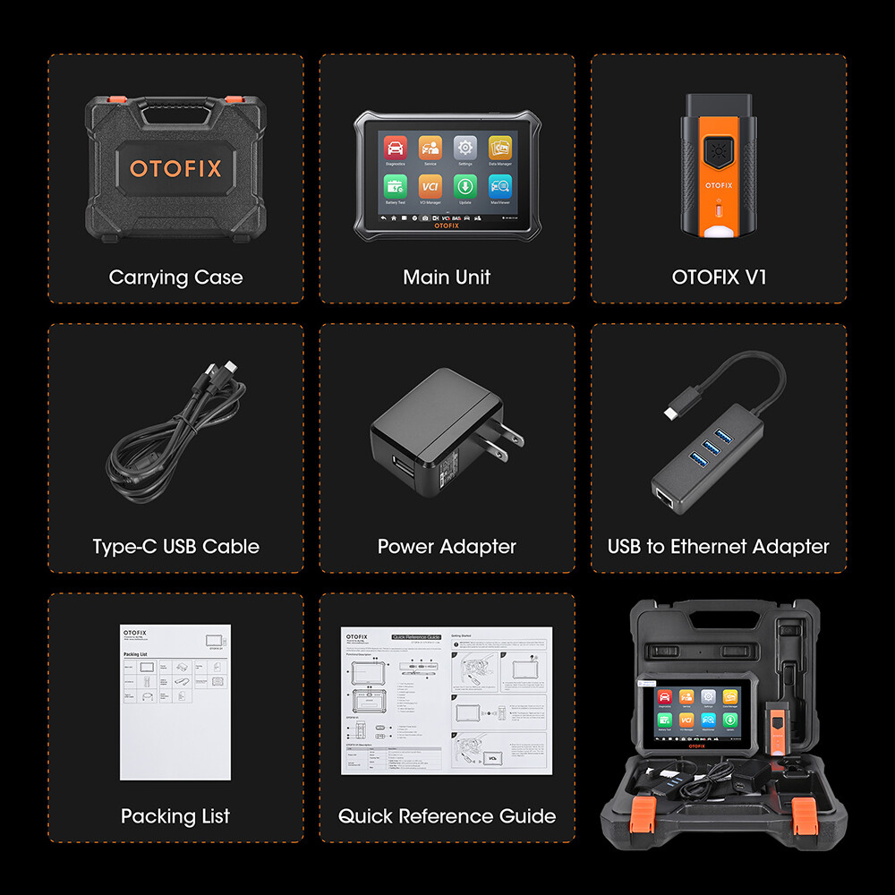 2025 OTOFIX D1 Lite Bidirectional Full System OBD2 Car Diagnostic Scanner Tool