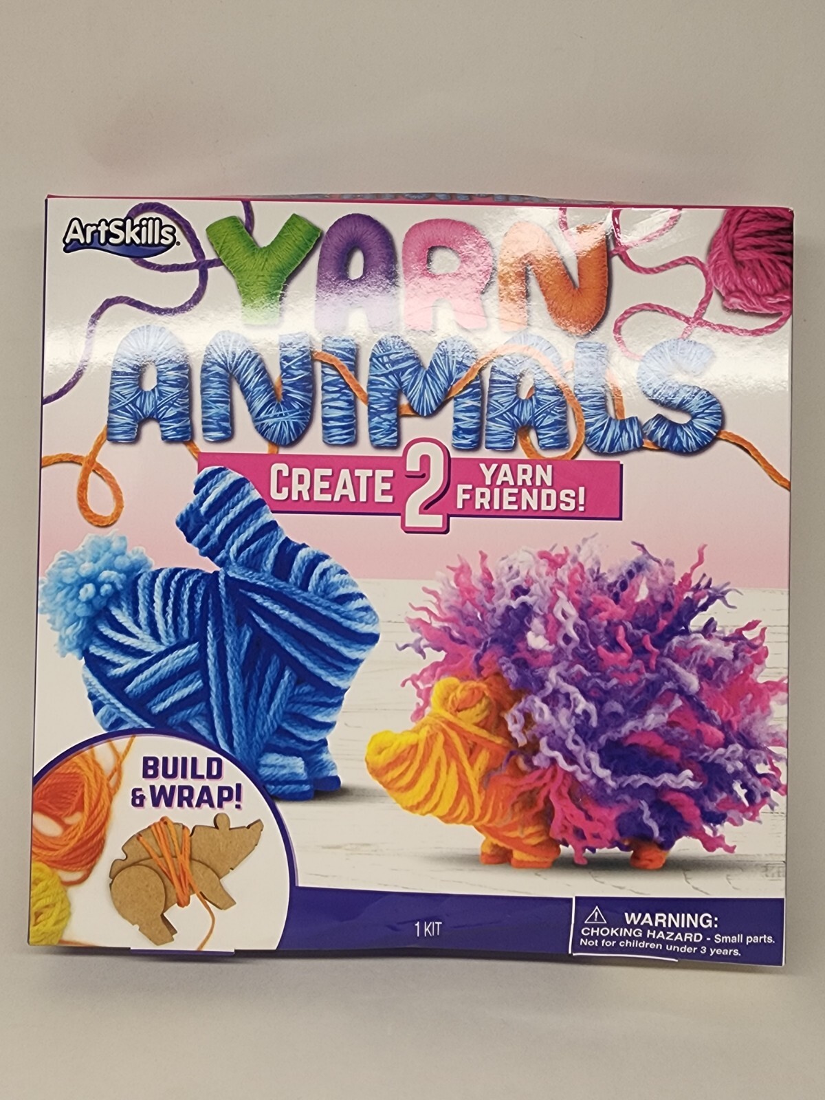 Art Skills Yarn Animals Create 2 Yarn Friends