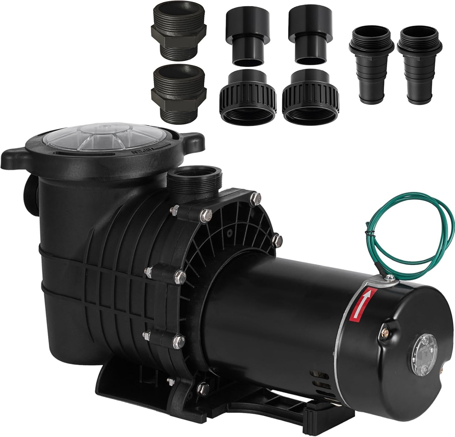 Hayward 2.0HP Swimming Pool Pump In/Above Ground with Motor Strainer Basket