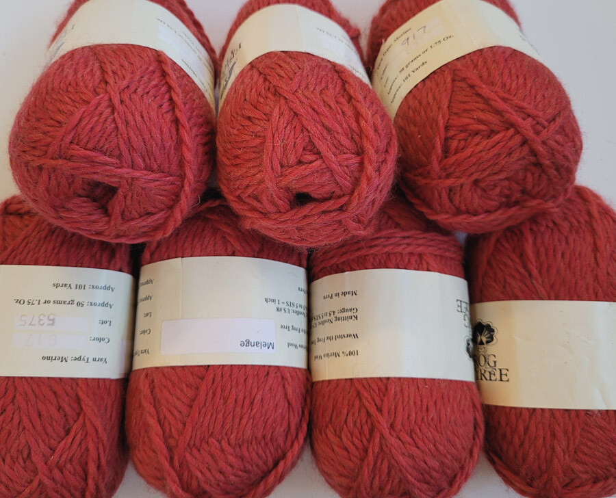 Frog Tree FrogTree Merino Melange 100% Merino Worsted Single Skein Discontinued!