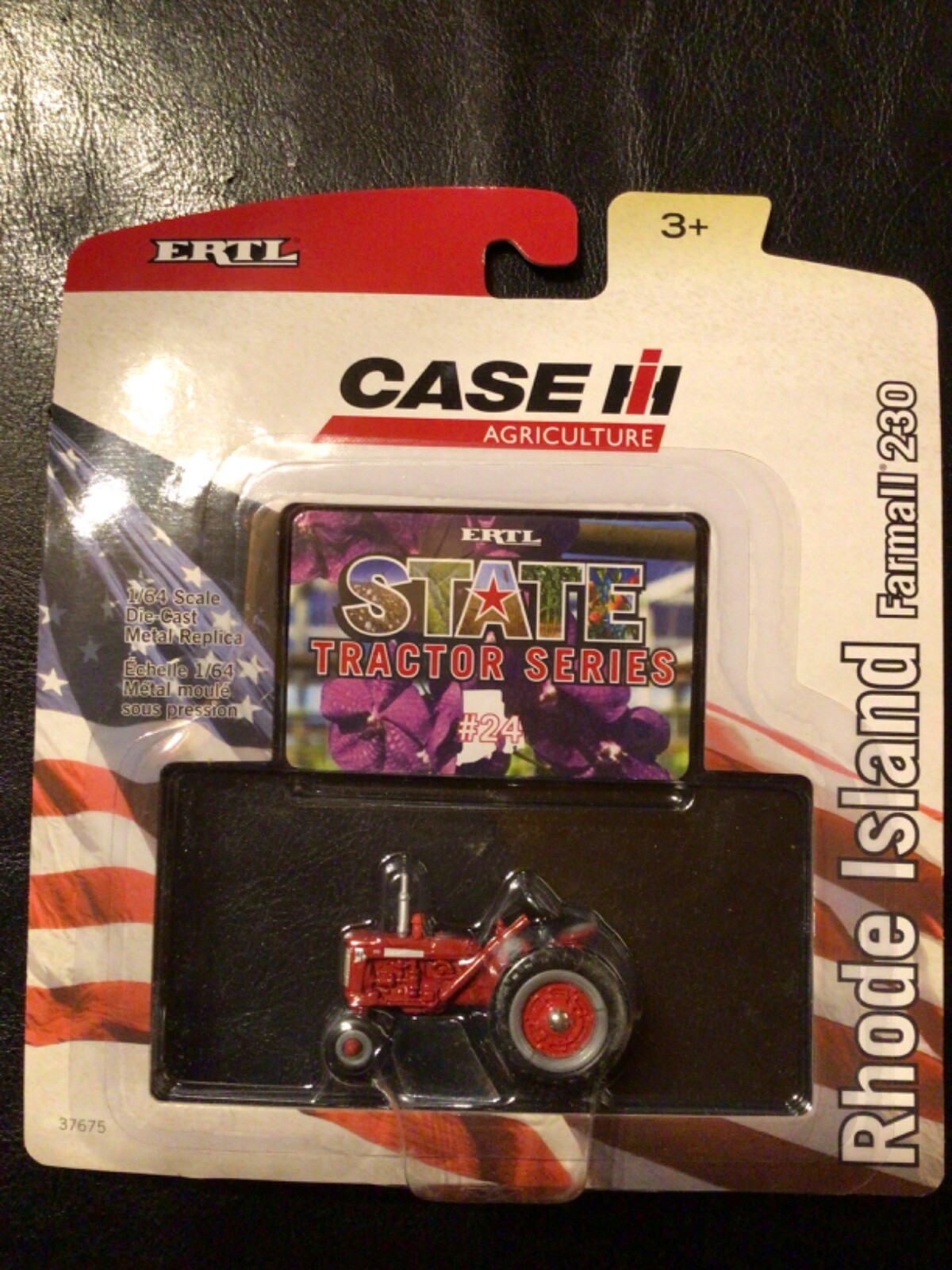 NIB Ertl 1/64th Scale State Tractor Series #24 Farmall 230 Rhode Island