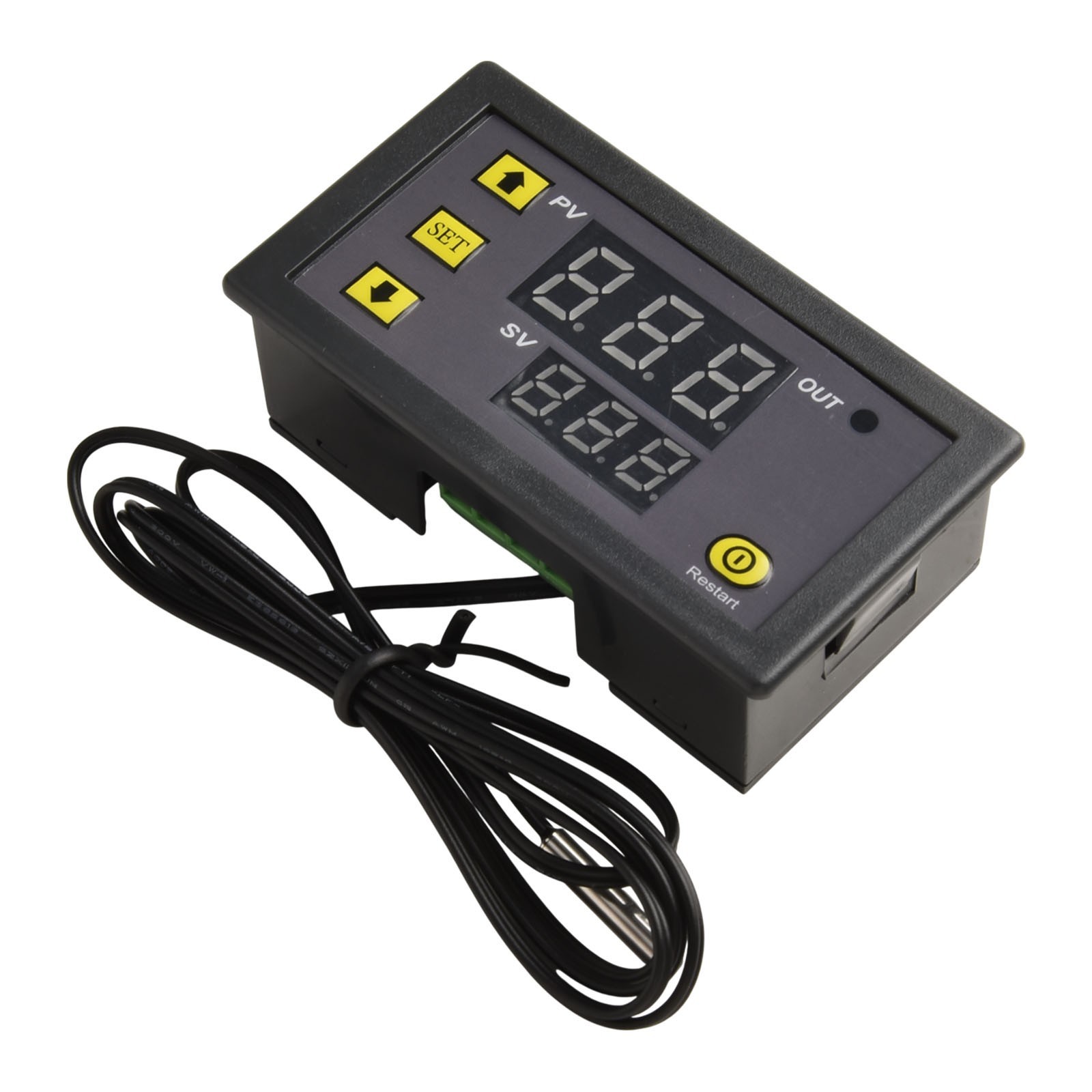 Relay Thermostat Waterproof Temperature Controller Control LED Digital DC 12V