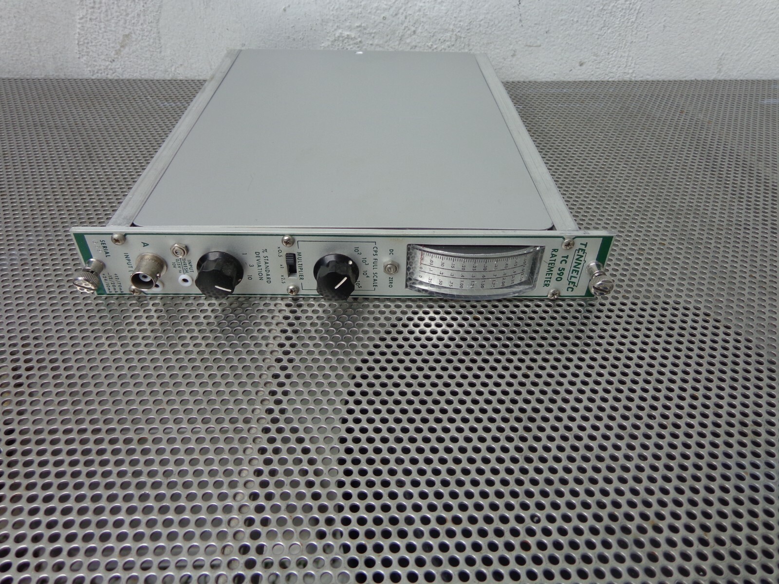 TENNELEC TC 590 RATE METER NIM BIN MODULAR RateMeter TC590