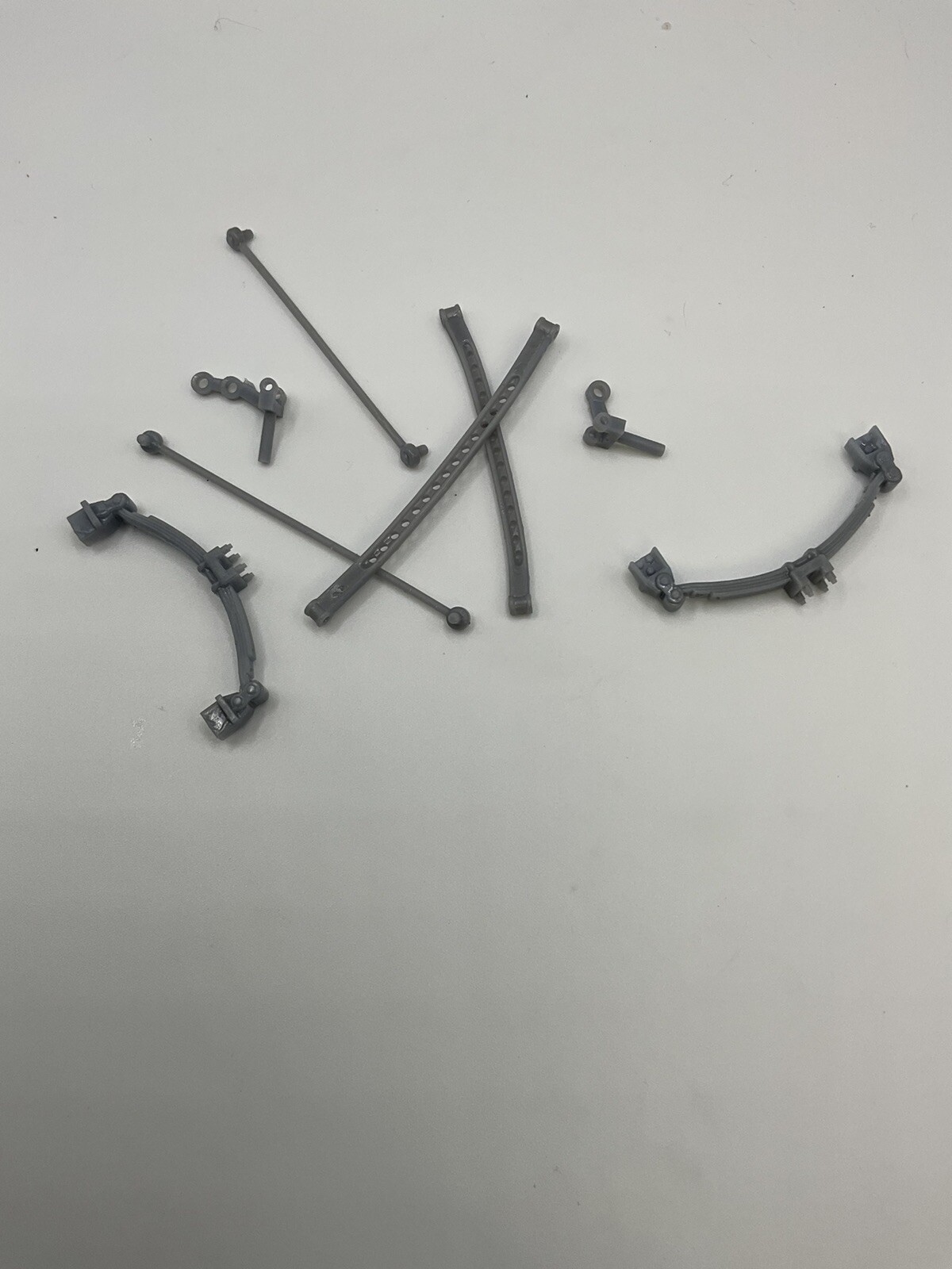 1:25 Adjustable Gasser Straight Axle Leaf Spring Front End Set. (unchromed)