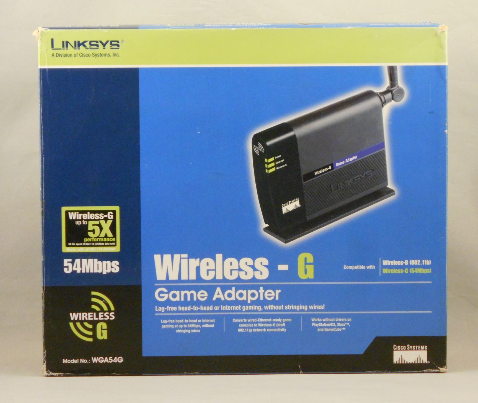 Linksys WGA54G Wireless-G Game Adapter