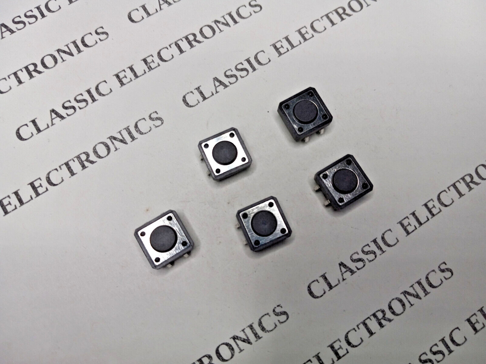 Lot of 5 pcs. Cobra 2000GTL Frequency/Clock Pushbutton Switches Tactical Switch