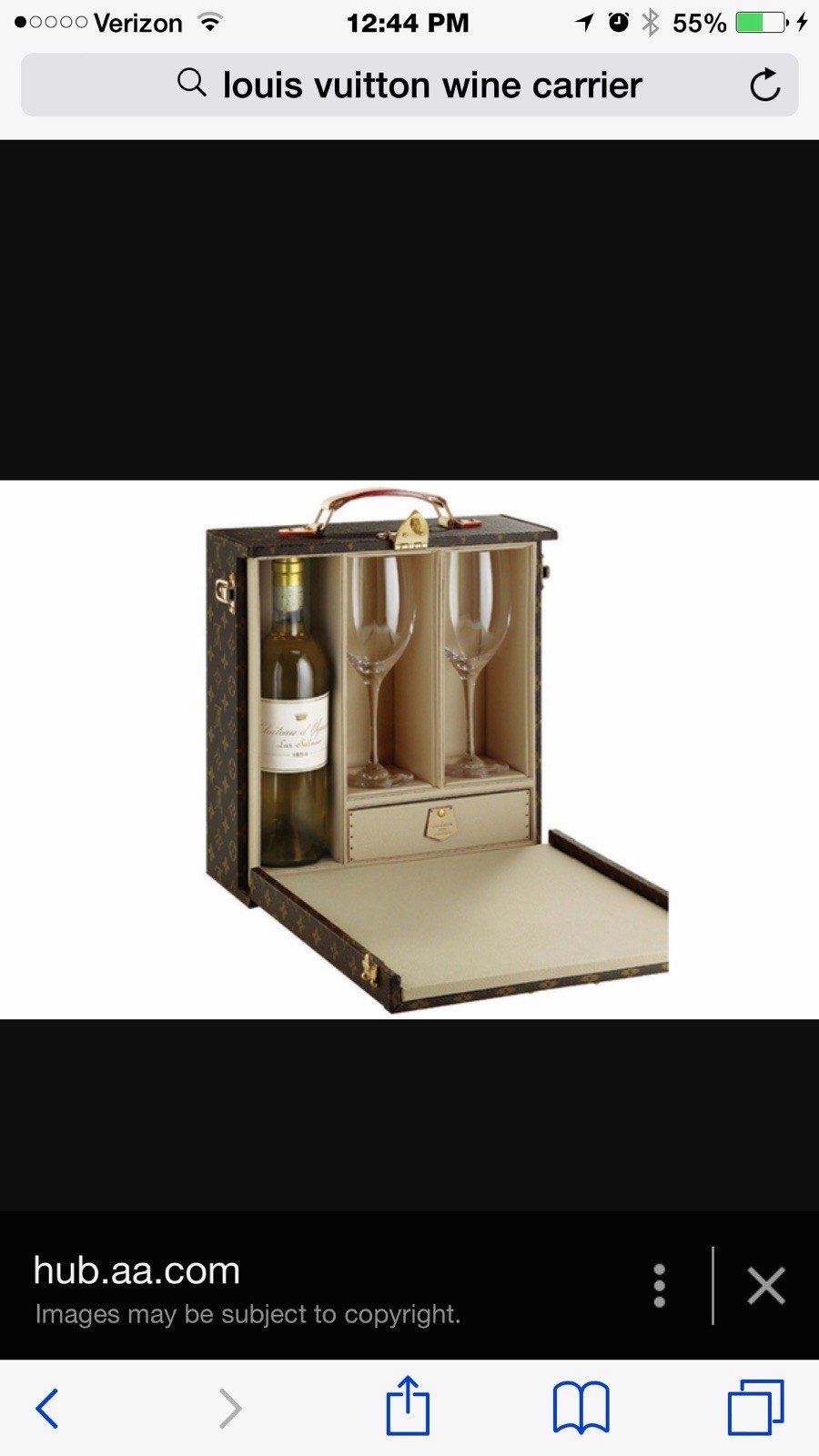 louis vuitton boite Vin Trunk