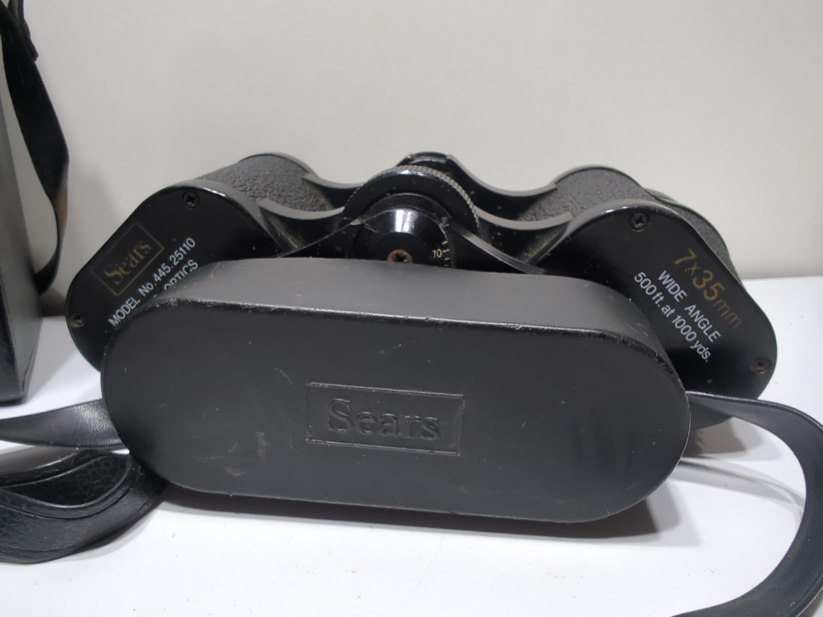 ✨VINTAGE✨ SEARS Binoculars 7x35mm Wide Angle - Model 445.25110 With Case