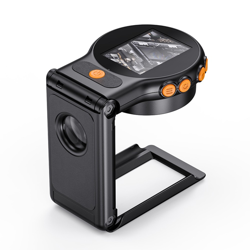 500X Magnification Digital Microscope With 2 0 IPS Screen And LED Lights