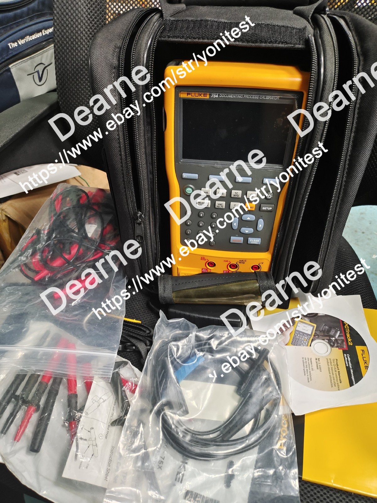 95% NEW Fluke 754 Documenting Multifunction Process Calibrator HART/stock/DHL