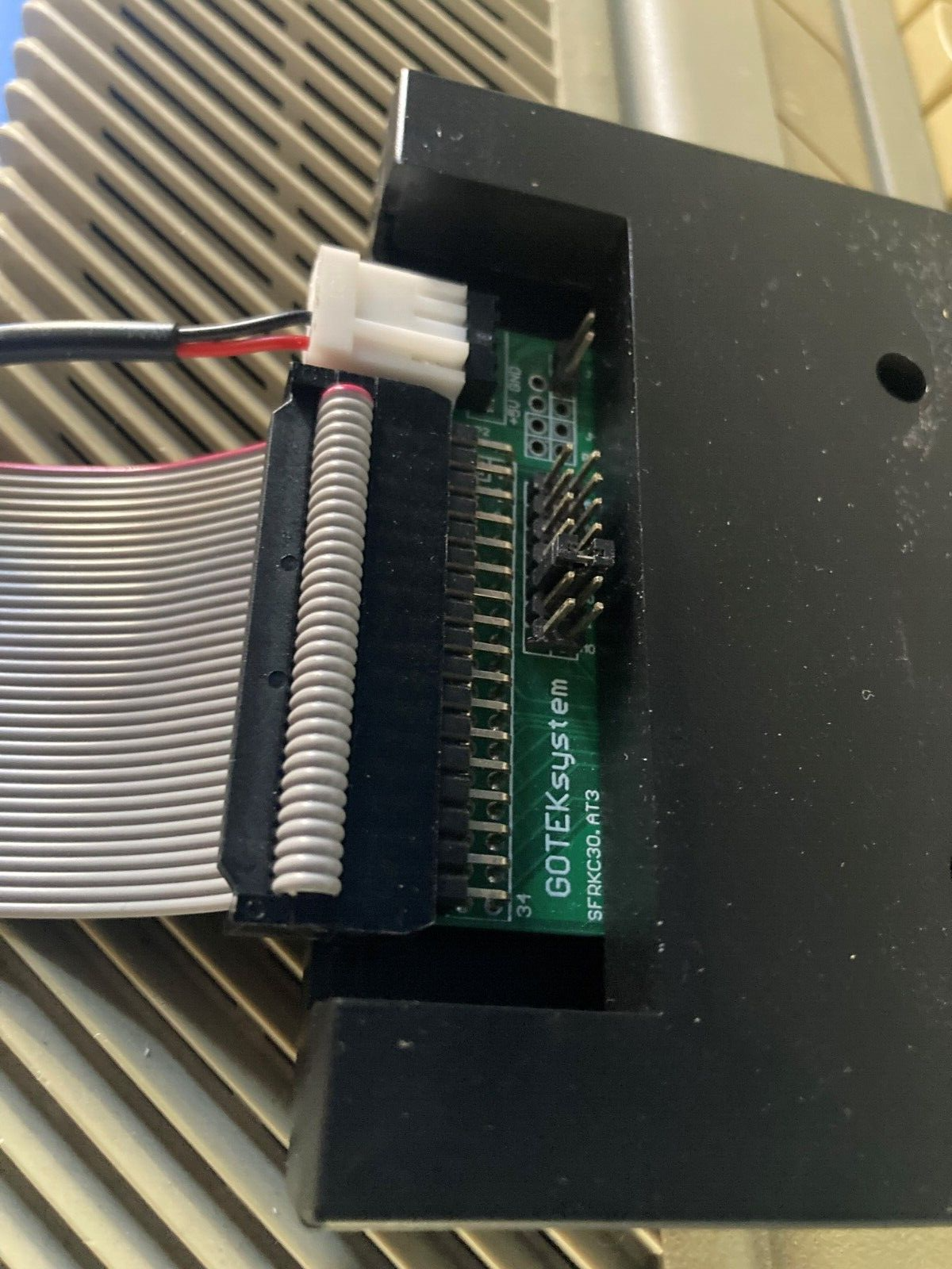 Atari ST STFM STE External Floppy Drive Adapter Gotek Complete Kit