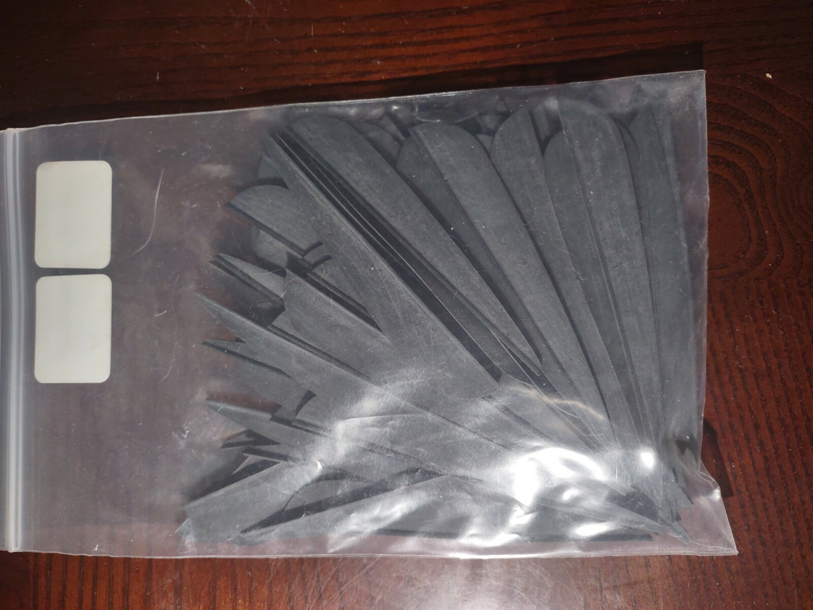77 Black Fletches Vanes