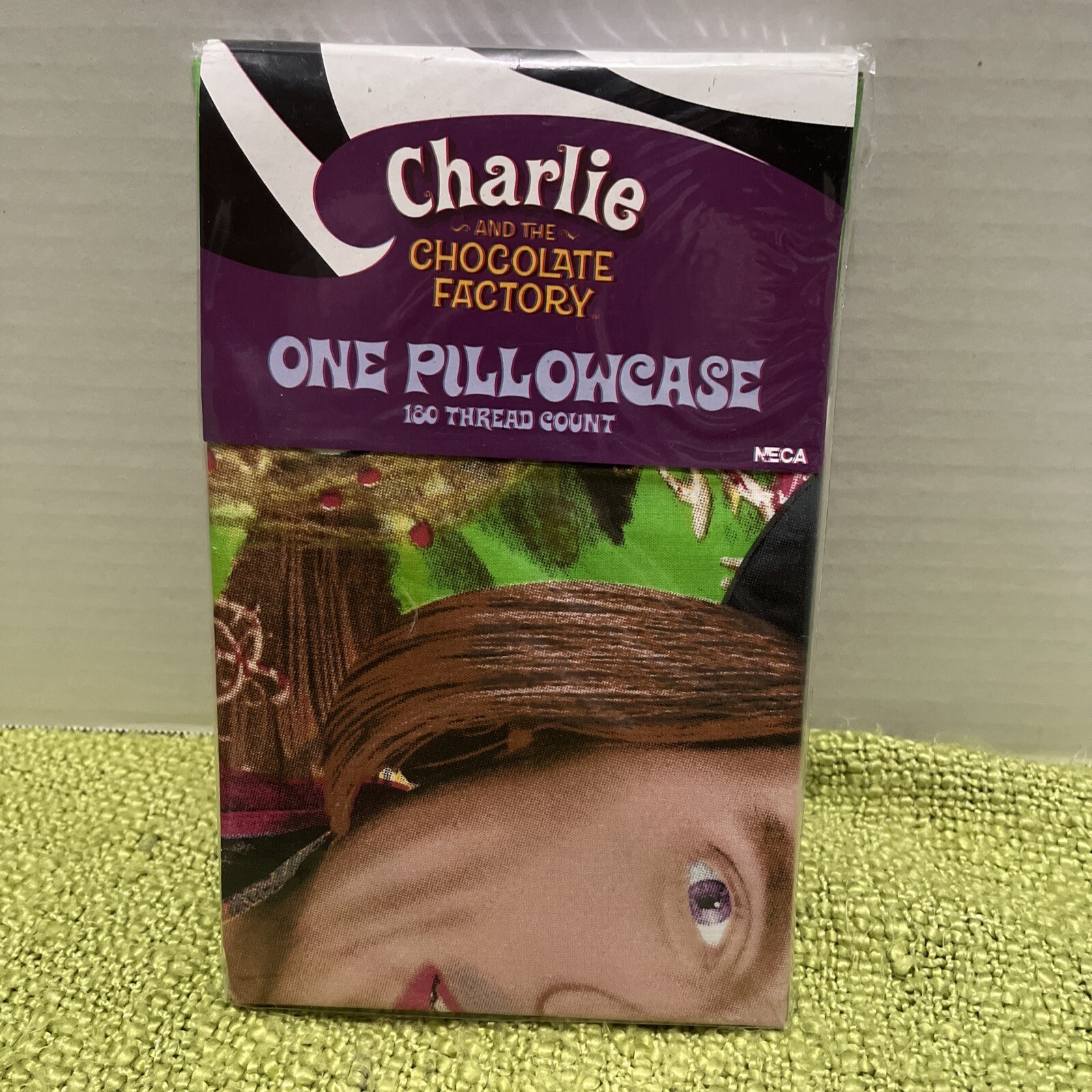 Charlie And The Chocolate Factory Pillowcase , 180 Thread Count